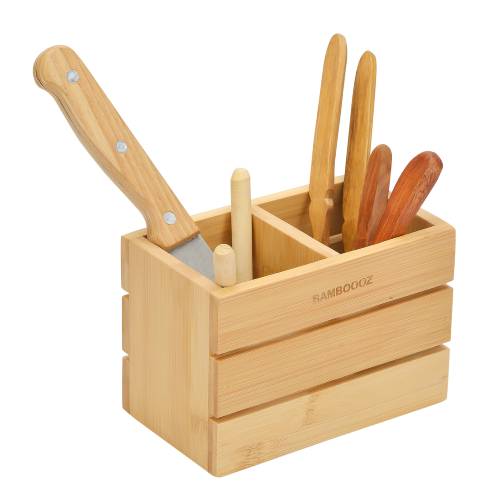 Bamboo Cutlery Stand - cover