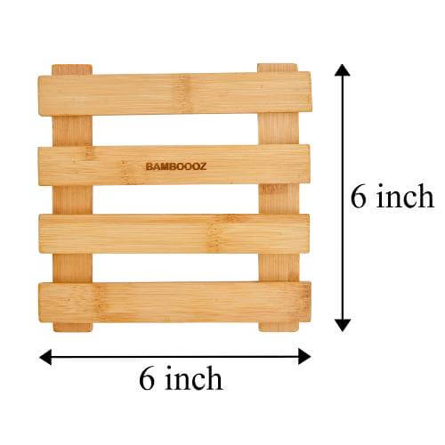 Bamboo Heat Pad - dimension